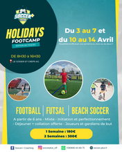 Charger l'image dans la galerie, HOLIDAYS FOOTCAMP EDITION DE PÂQUES