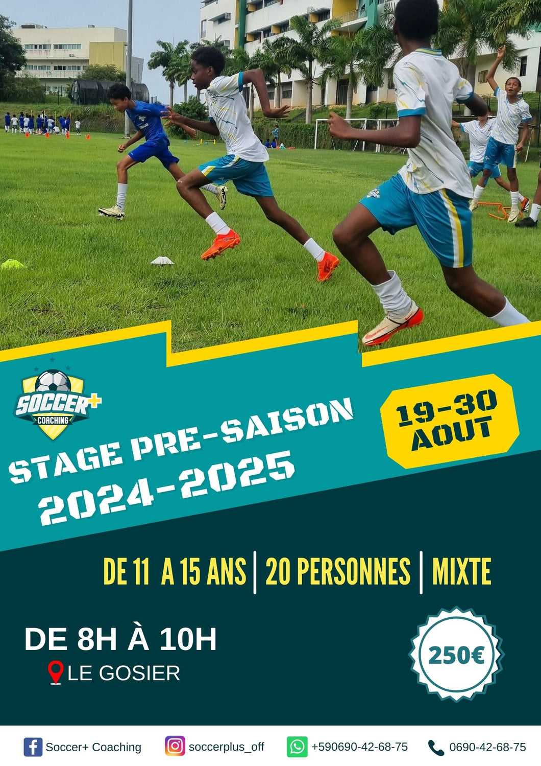 STAGE PRESAISON 2024/2025 (5 places restantes)