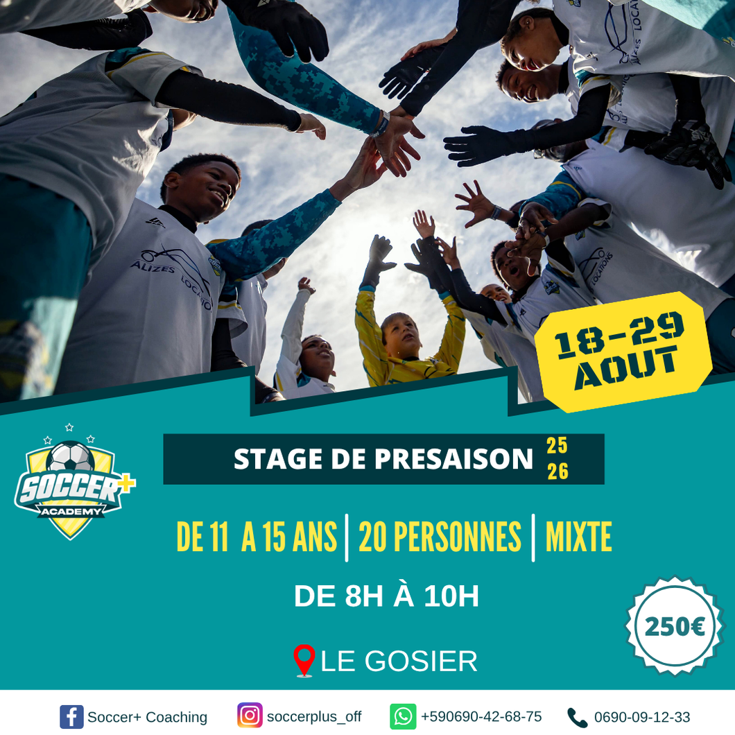 Stage de présaison 2025-2026